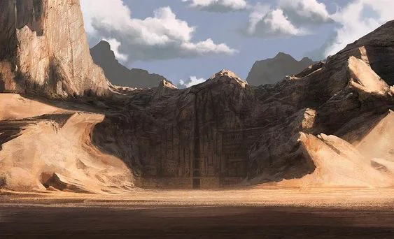 location in the desert